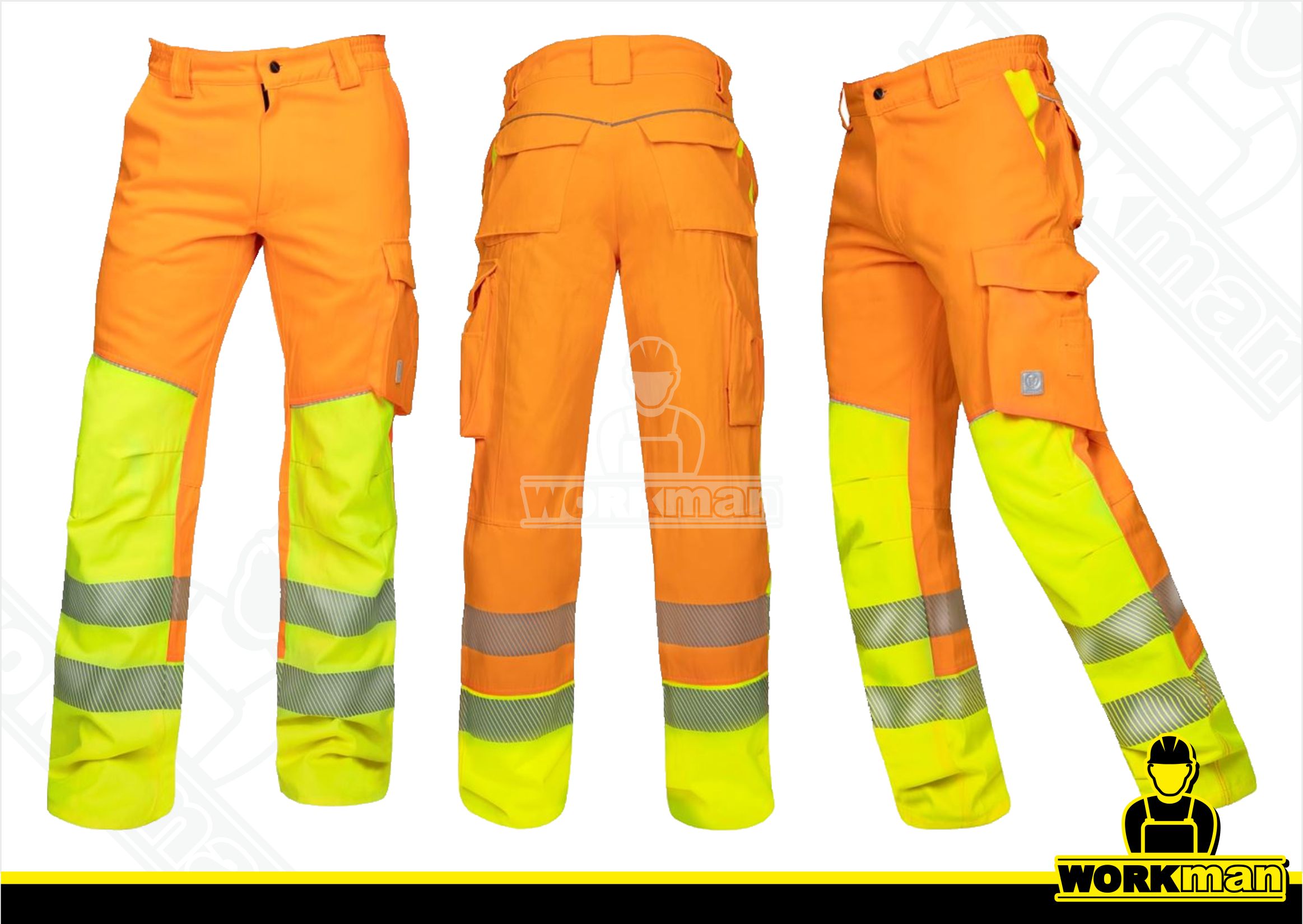 Reflexné nohavice SIGNAL do pása Ardon