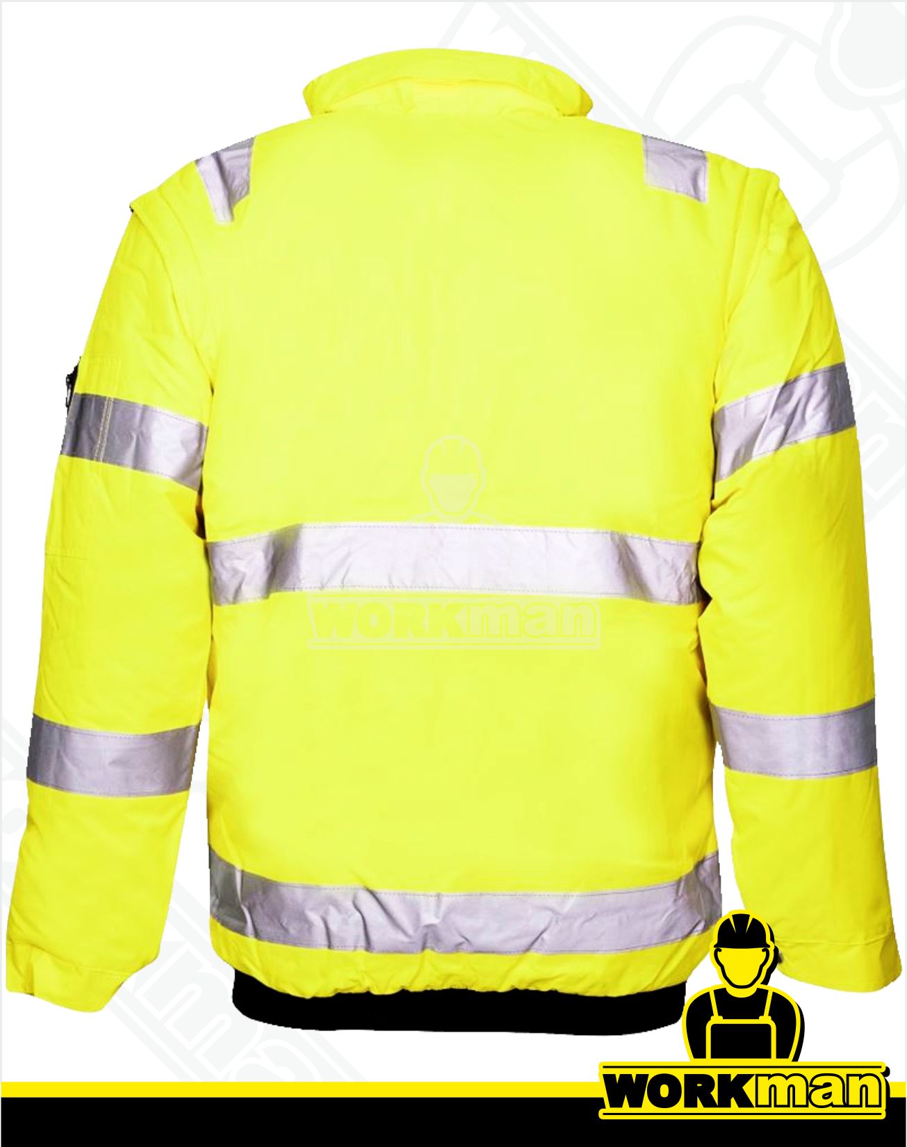 Zateplená reflexná bunda HOWARD 2v1 Ardon