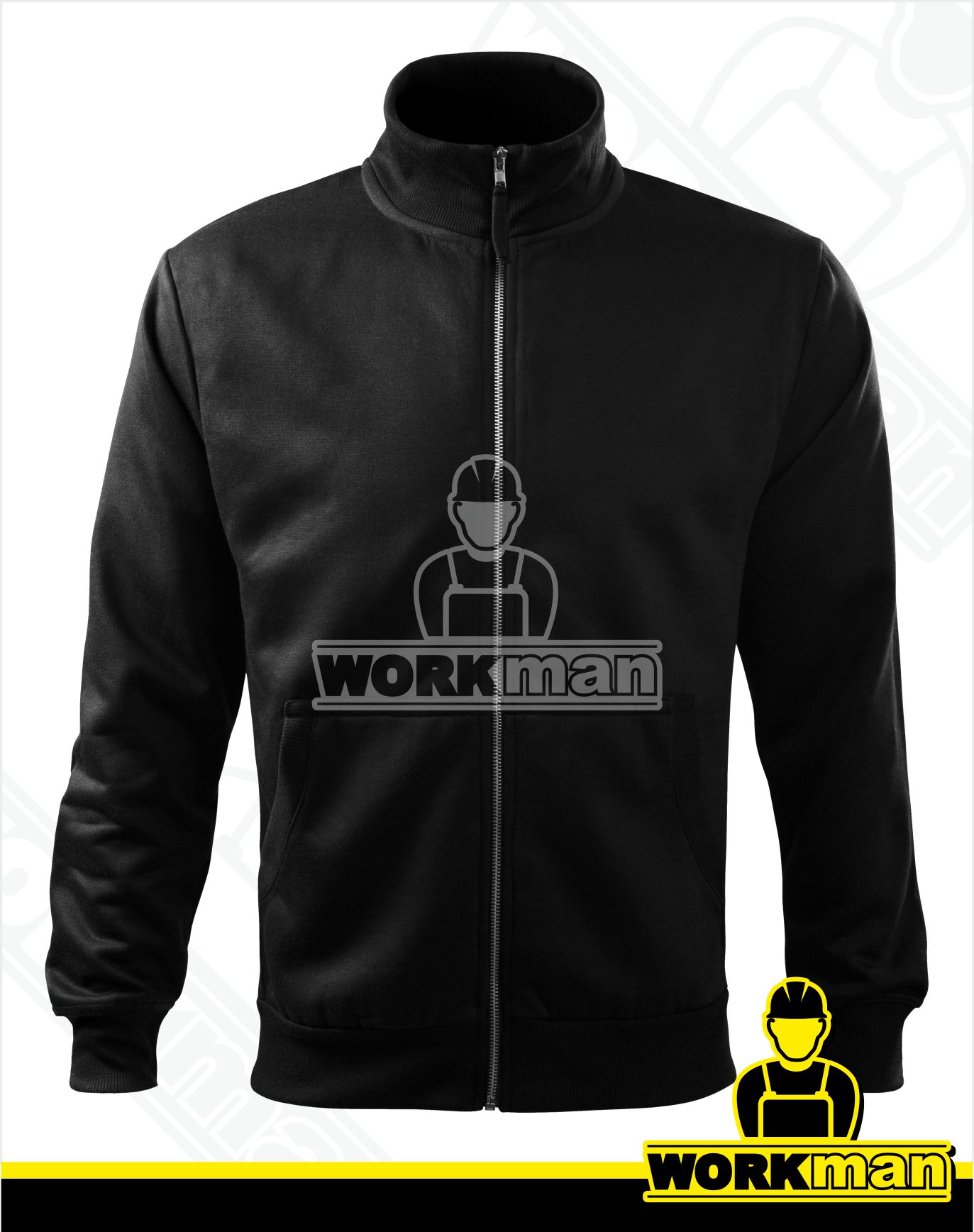 Pánska mikina ADVENTURE Malfini čierna