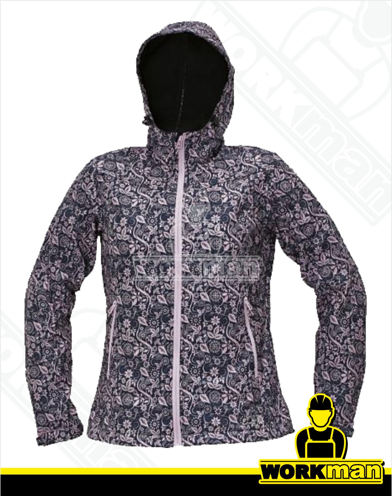 Dámska softshellová bunda YOWIE PRINTED Červa