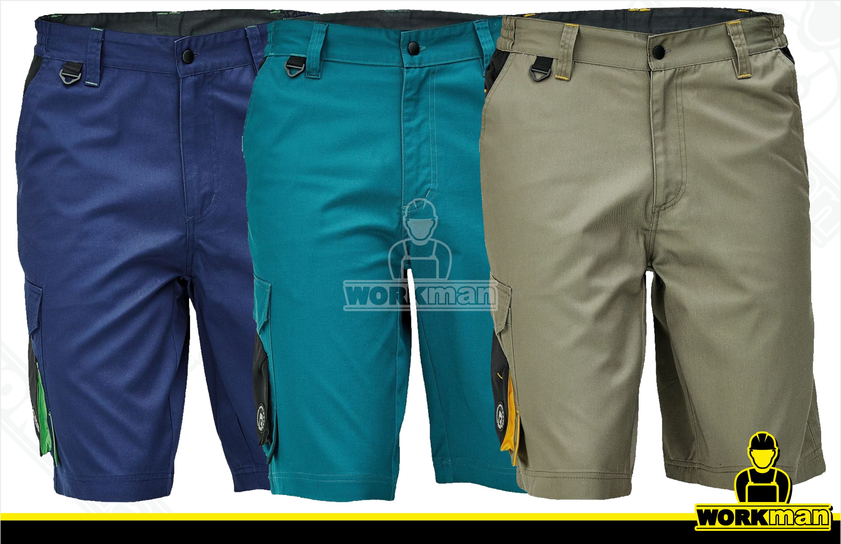 Montérkové kraťasy CREMORNE Červa