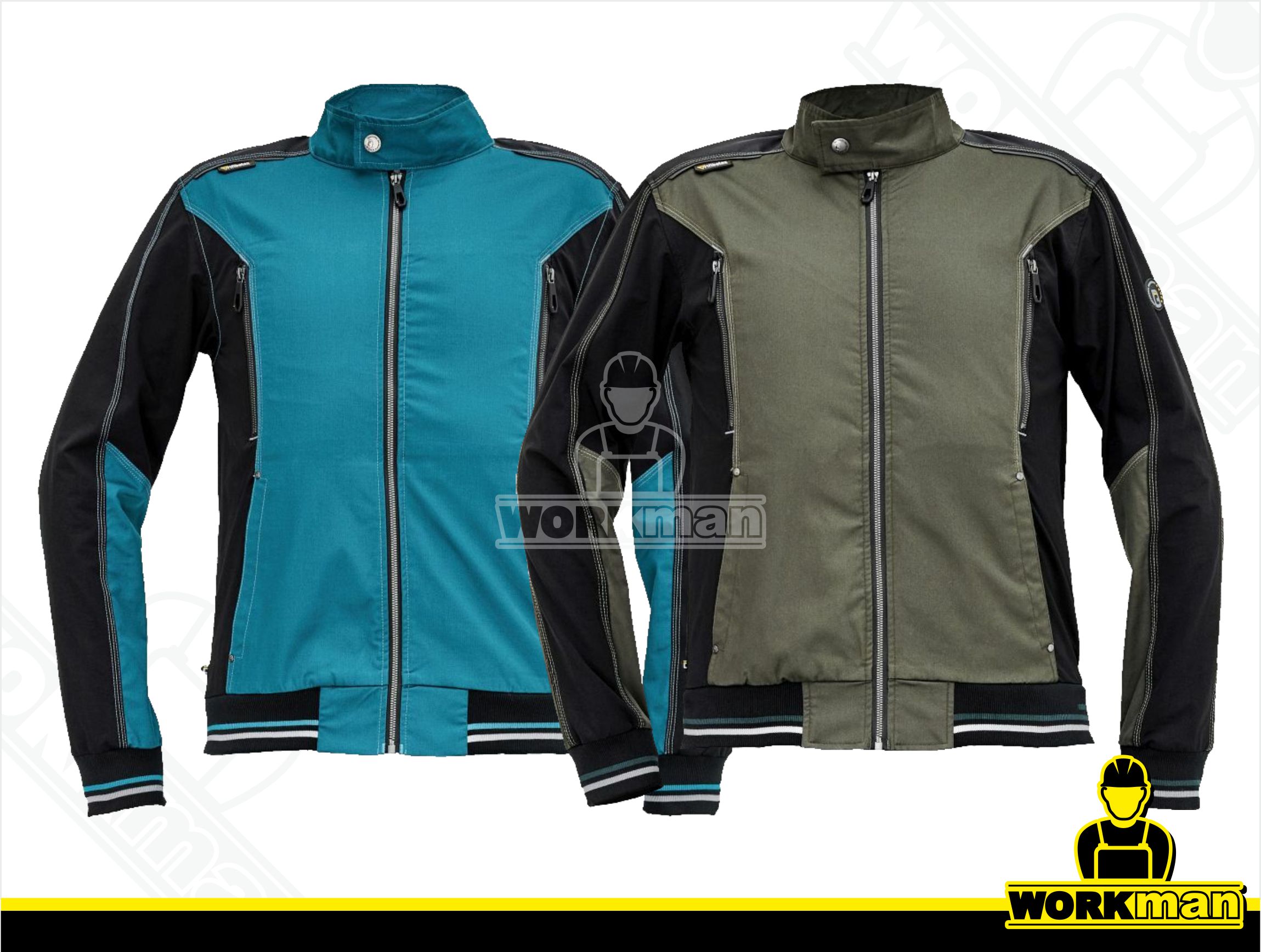 Strečová montérková bunda NEURUM CLASSIC Červa