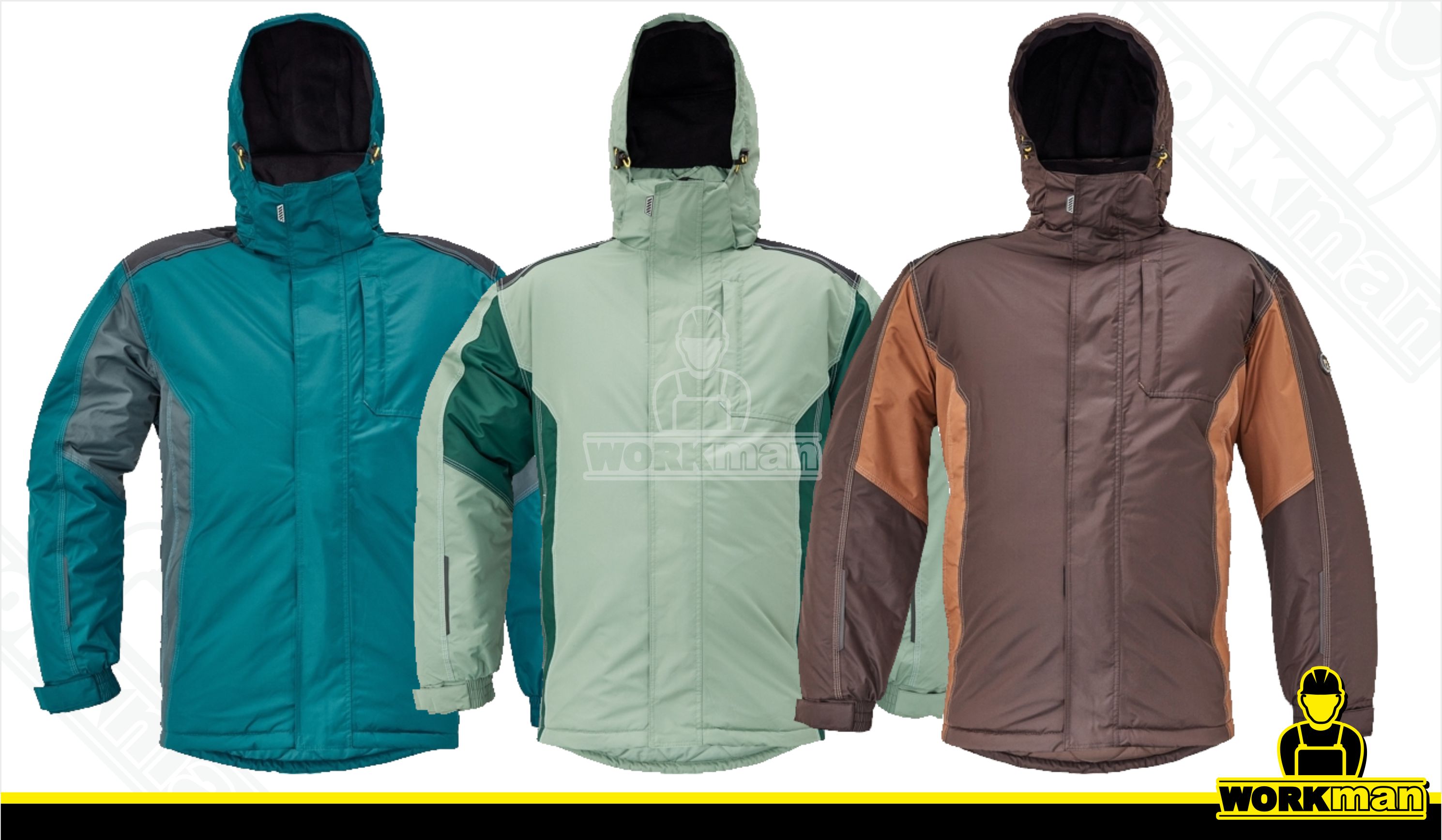 Zateplená bunda DAYBORO parka Červa