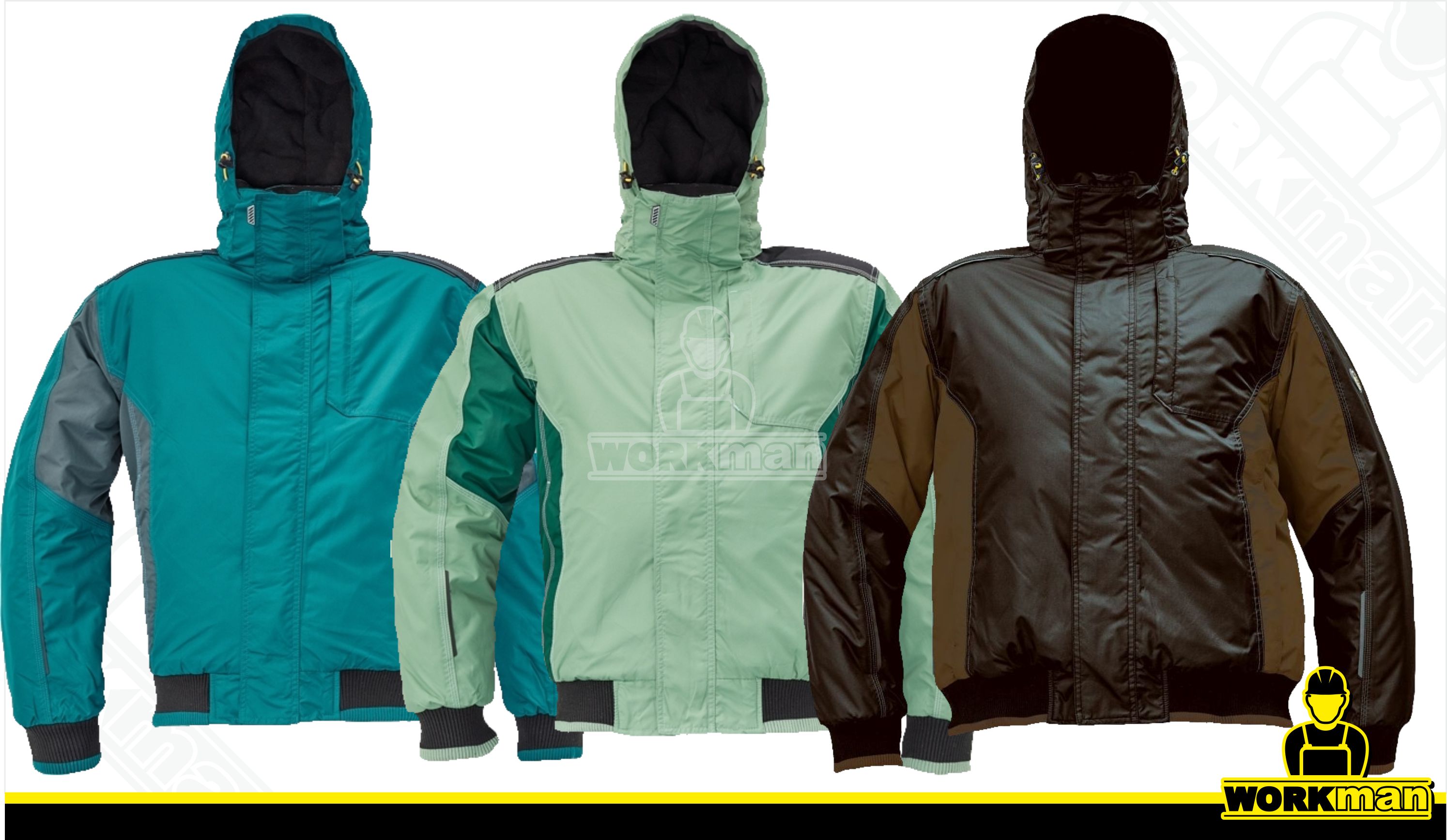 Zateplená bunda DAYBORO PILOT Červa