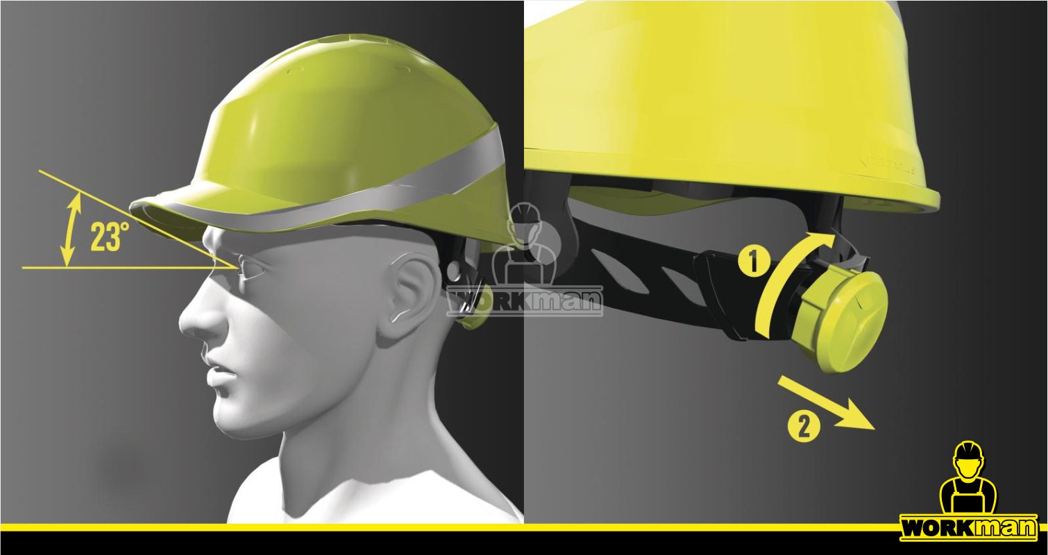 Reflexná bezpečnostná prilba BASEBALL DIAMOND V Deltaplus