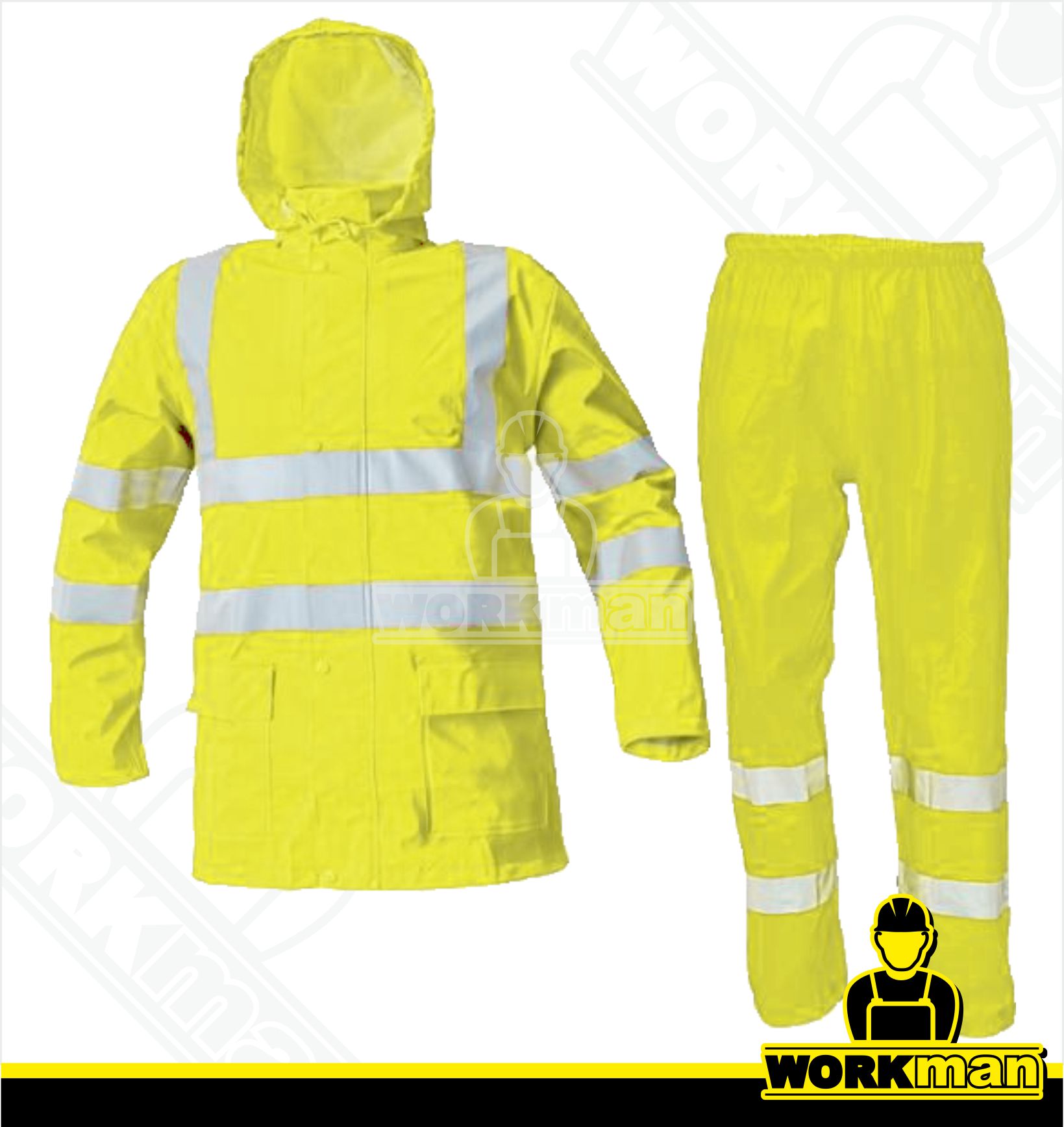 Reflexný nepremokavý set SIRET Červa