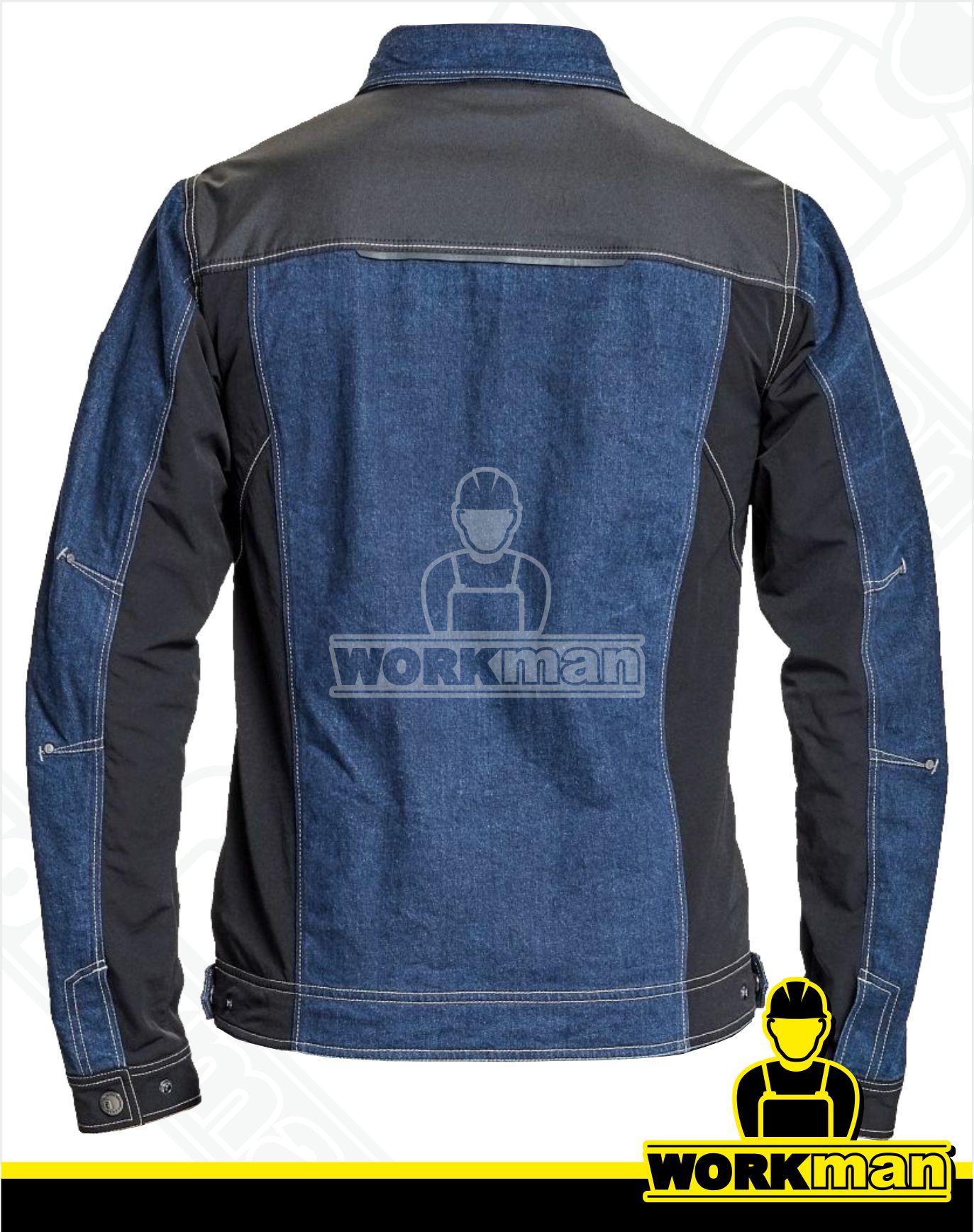 Strečová riflová bunda NEURUM DENIM Červa