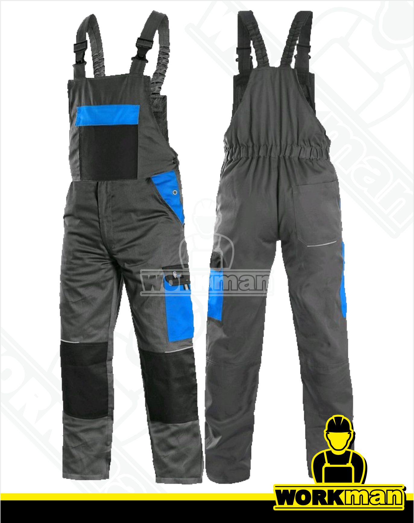 Montérkové nohavice PHOENIX CRONOS s náprsenkou Cxs