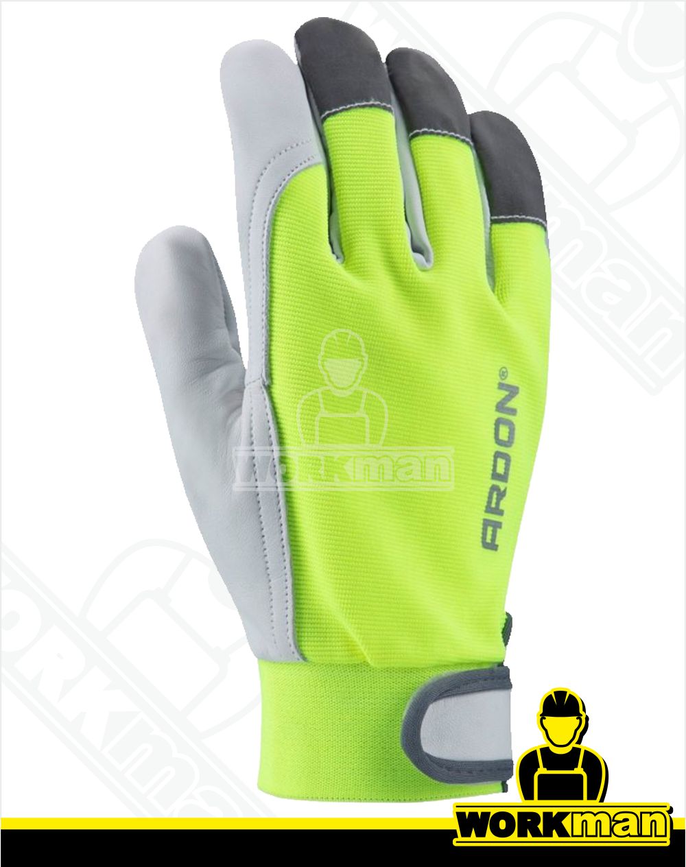 Reflexné kombinované rukavice HOBBY Ardon -