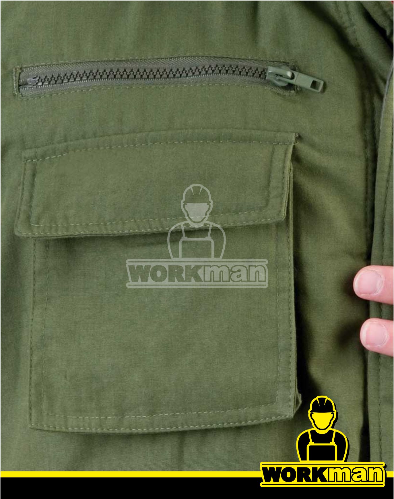 Zateplená pracovná vesta TRITON Červa