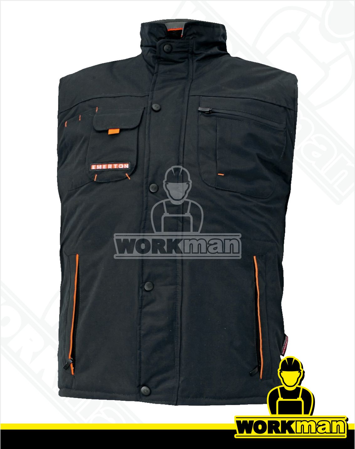 Zimná montérková vesta EMERTON Červa