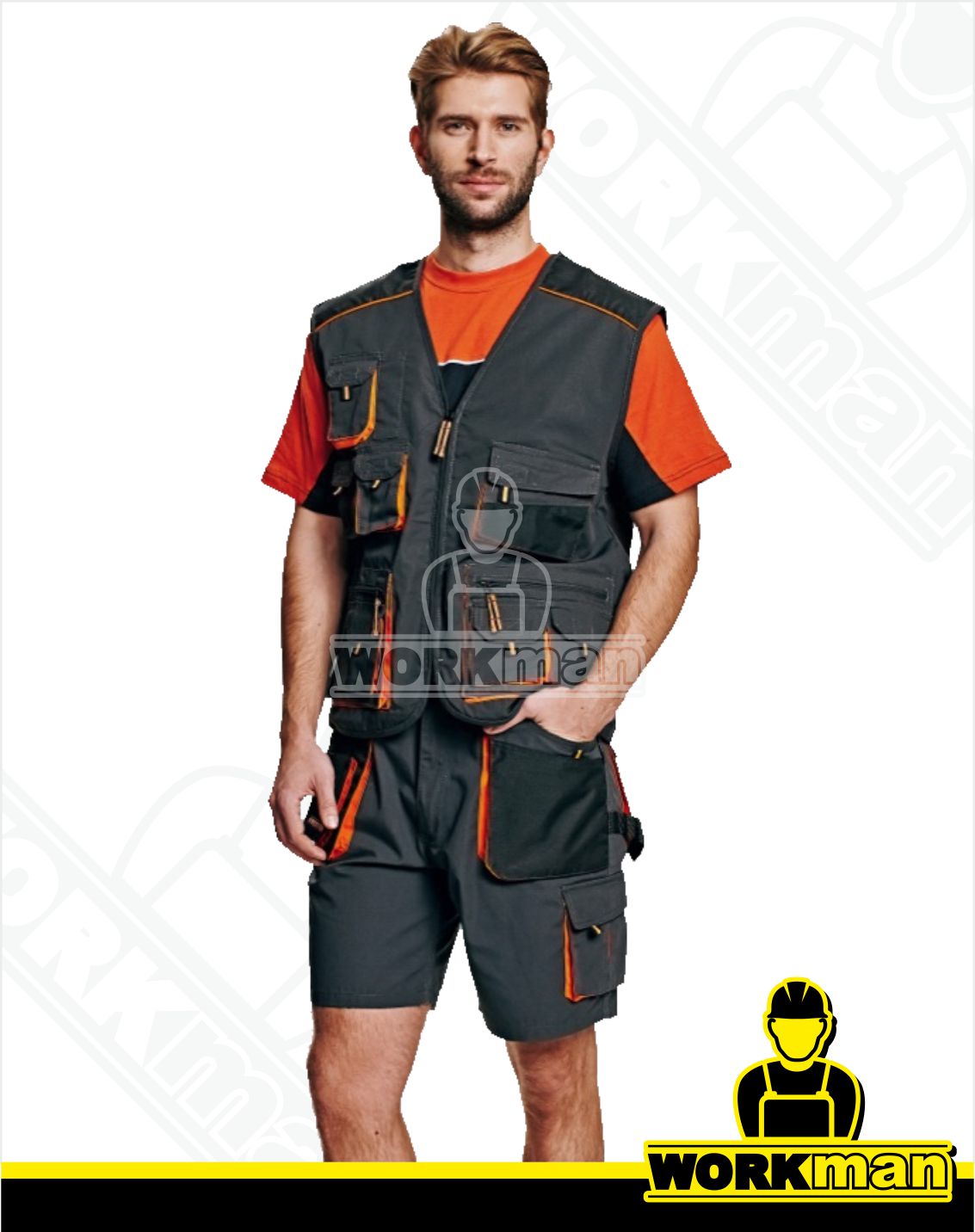 Montérková vesta EMERTON Červa