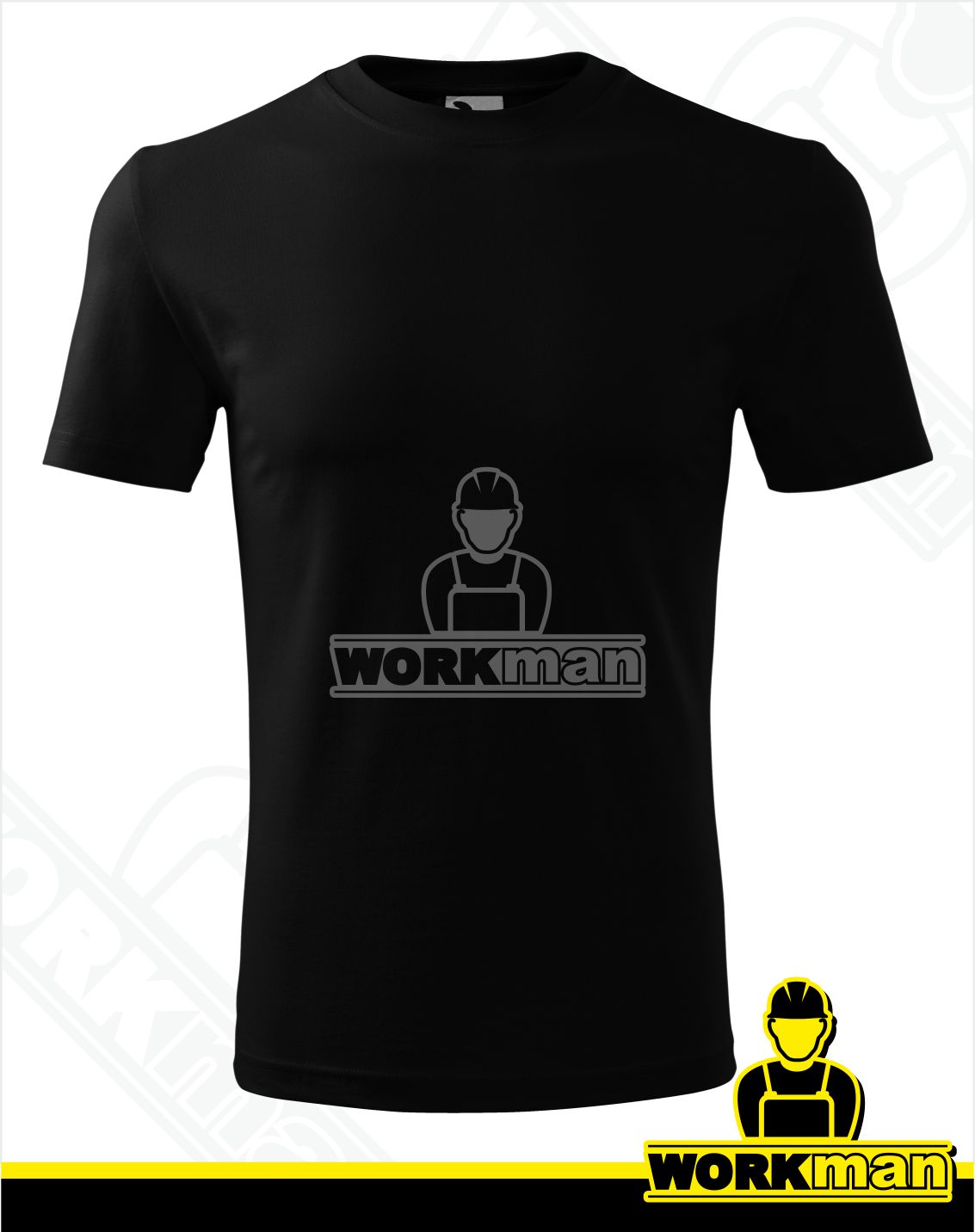 Pánske tričko CLASSIC NEW Malfini čierna