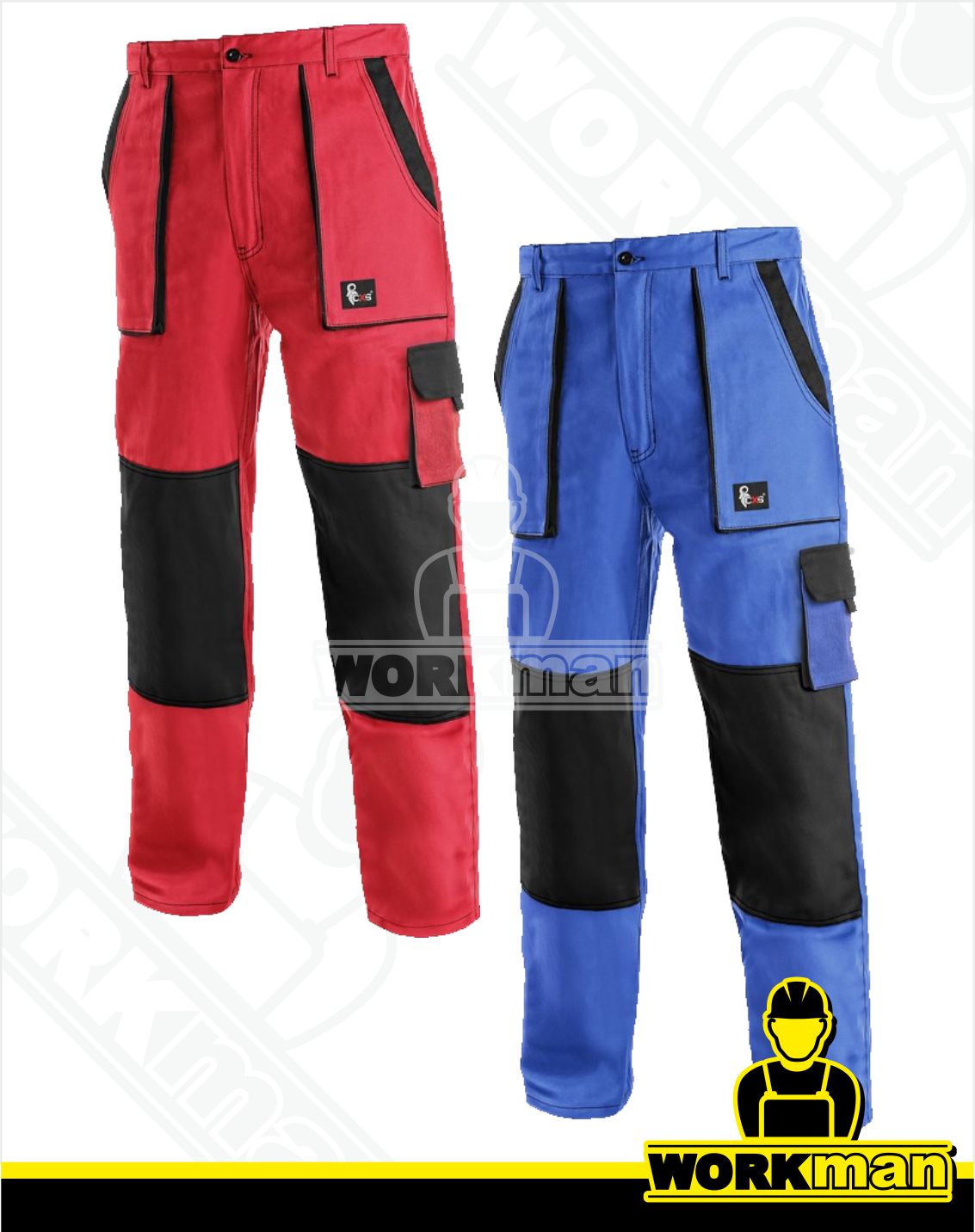 Montérkové nohavice LUXY JOSEF do pása Cxs