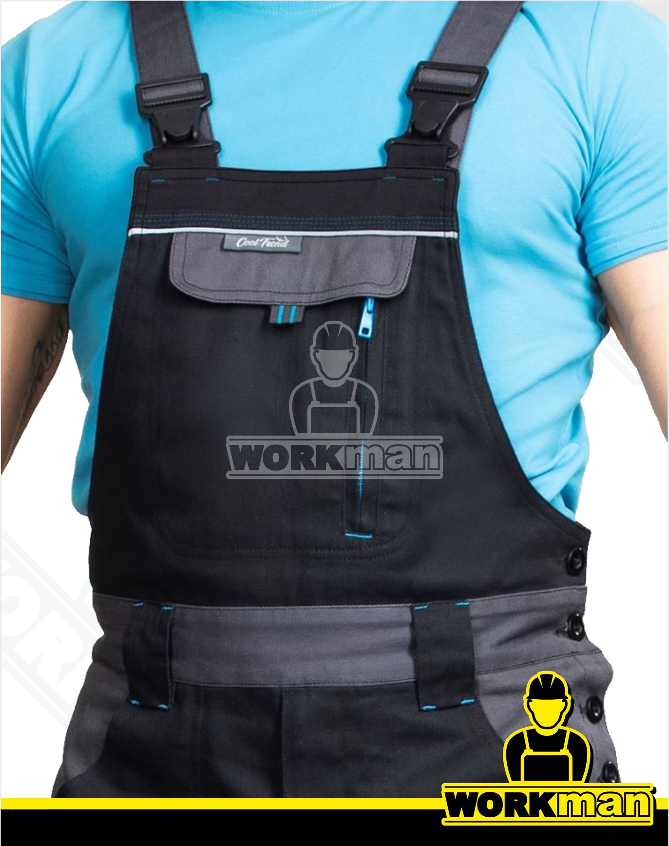 Montérkové nohavice COOL TREND s náprsenkou Ardon