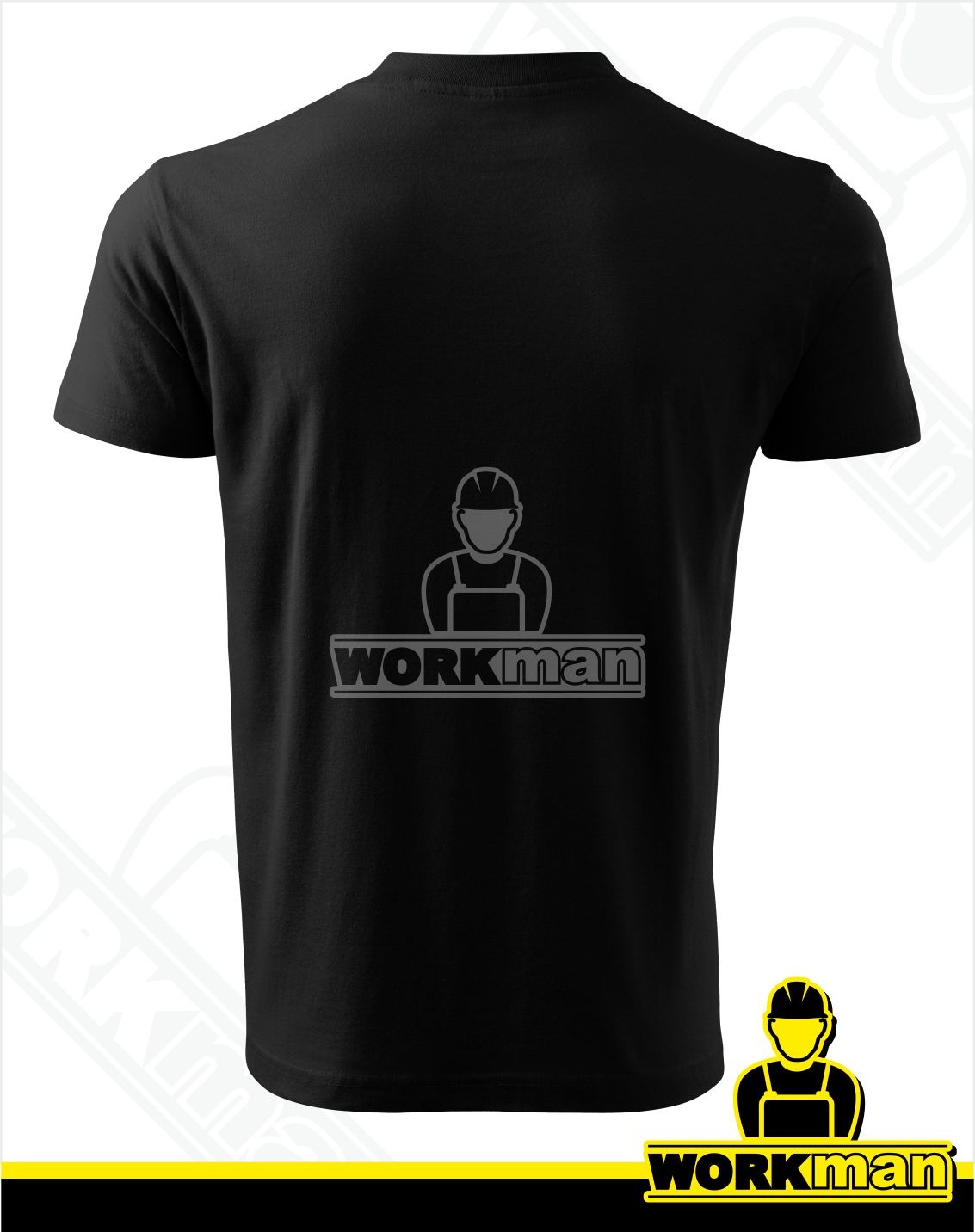 Pánske tričko V-NECK Malfini čierna