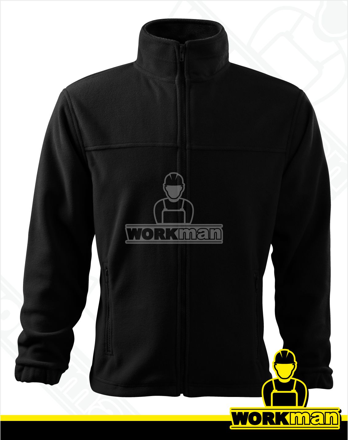 Pánska fleece bunda JACKET Rimeck čierna