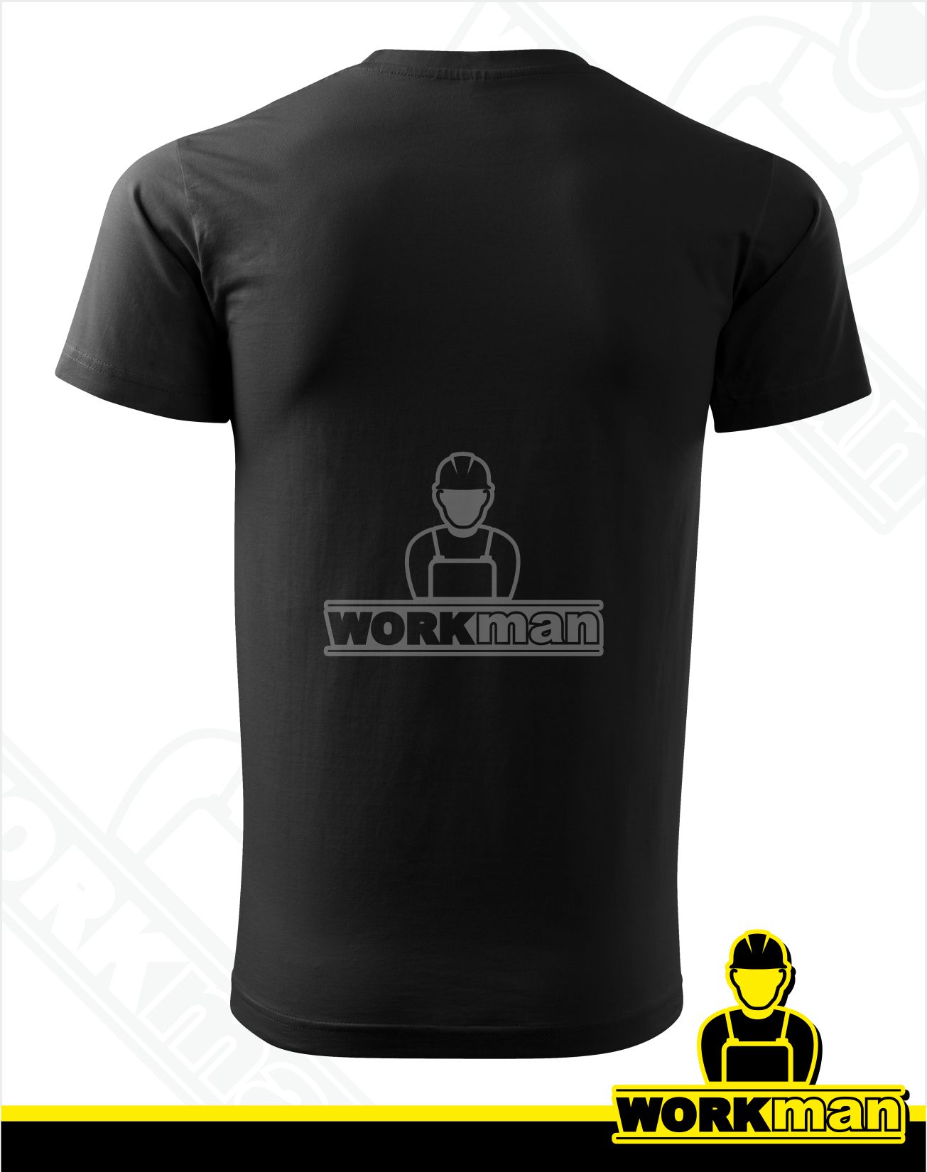 Unisex tričko HEAVY NEW Malfini čierna