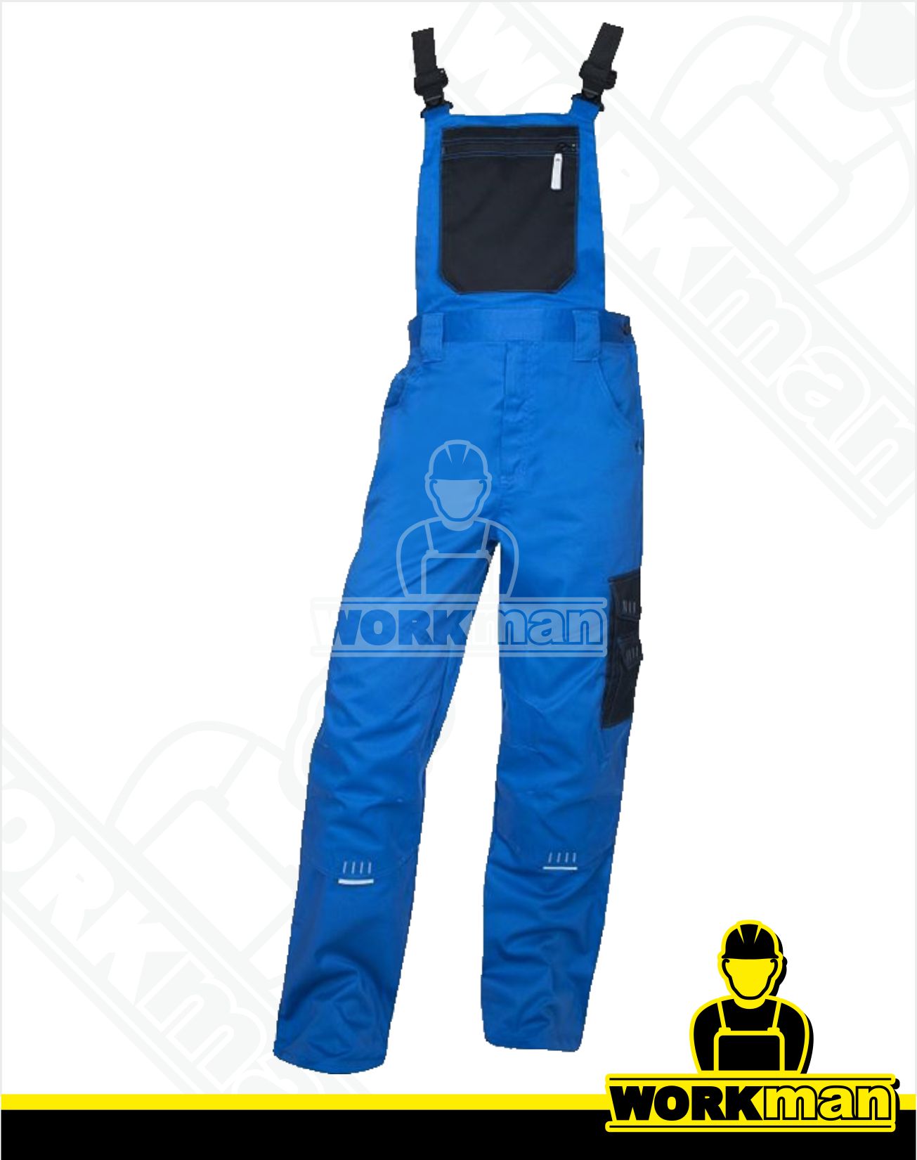 Predĺžené montérkové nohavice 4TECH 03 s náprsenkou Ardon