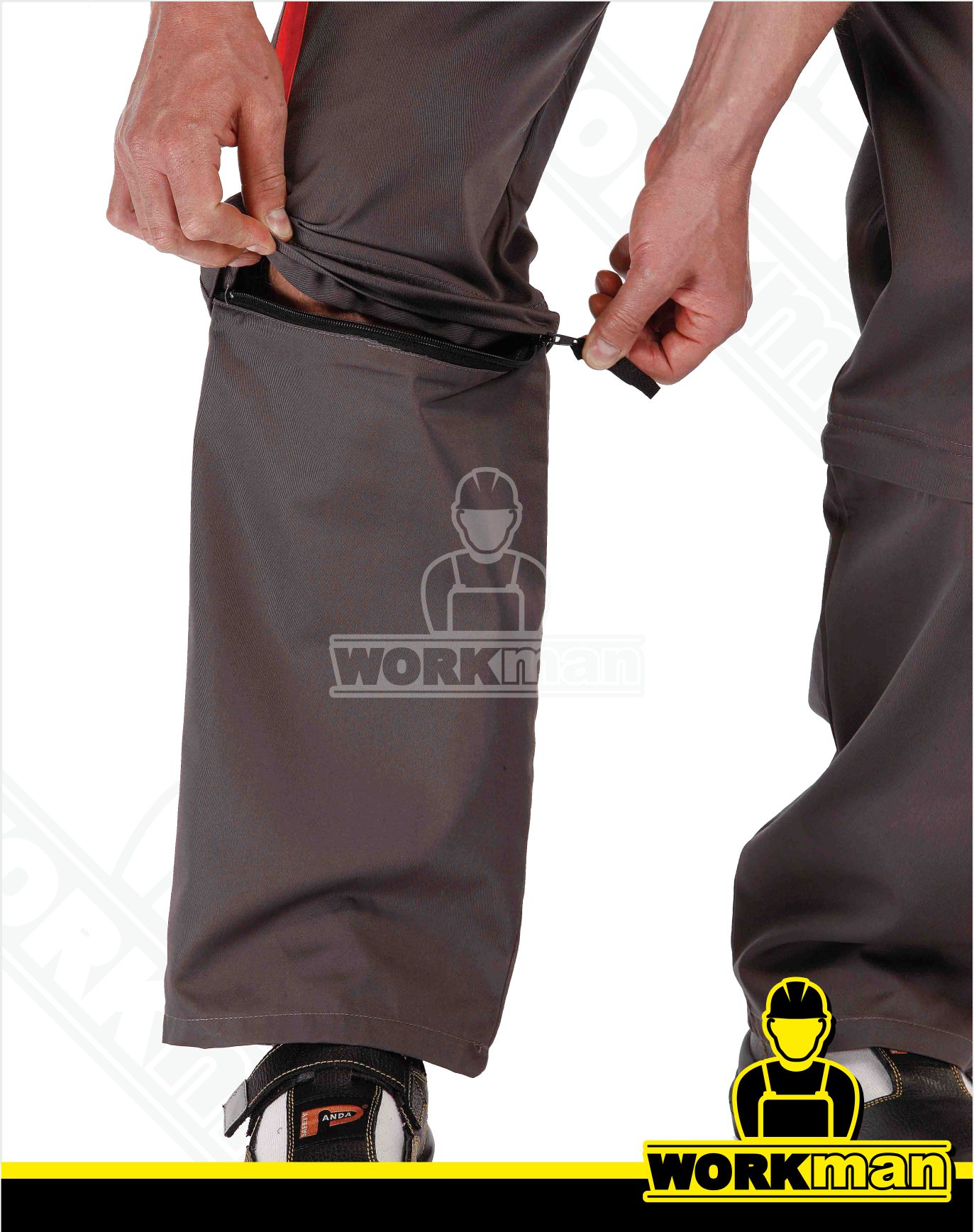 Monterkové nohavice DESMAN 2V1 do pása Červa