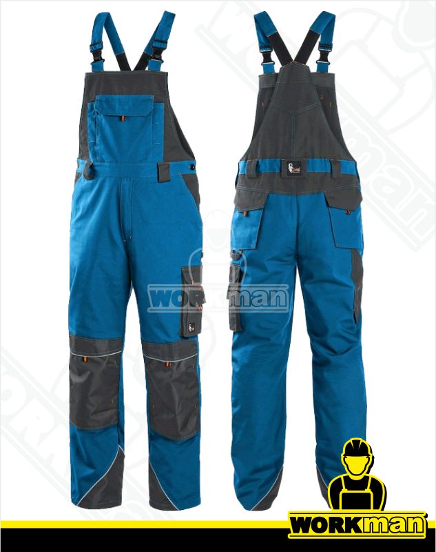 Montérkové nohavice SIRIUS TRISTAN s náprsenkou Cxs