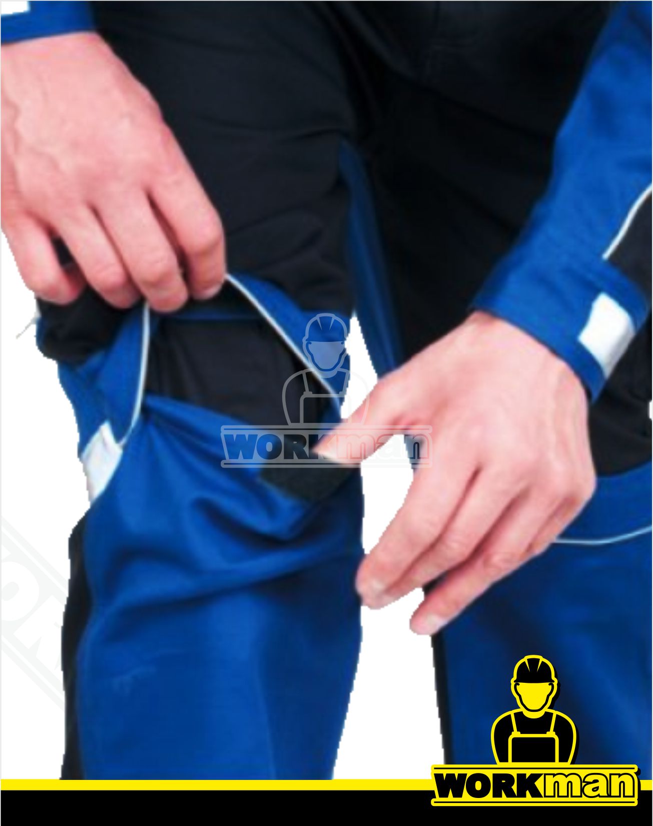 Montérkové nohavice STANMORE do pása Červa