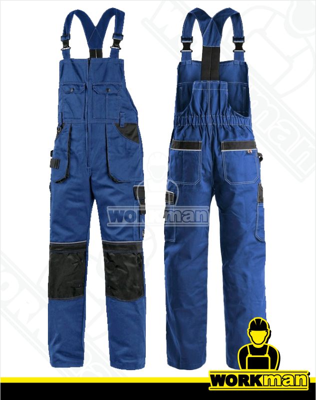 Montérkové nohavice ORION KRYŠTOF s náprsenkou Cxs