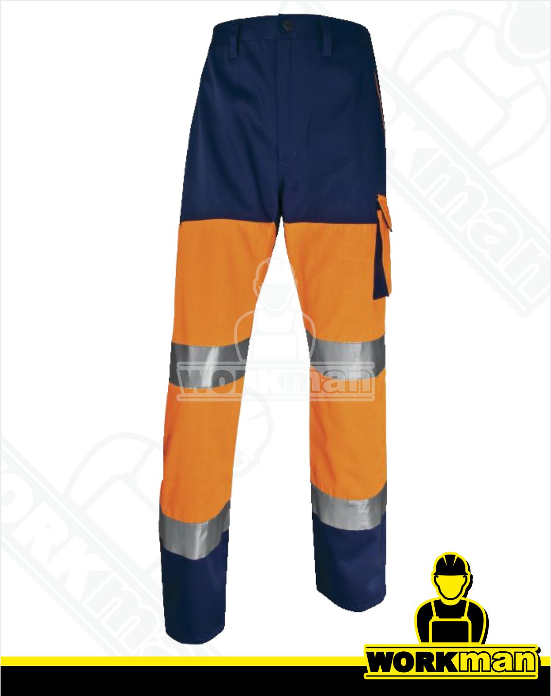 Reflexné pracovné nohavice PANOSTYLE PHPA2 Deltaplus