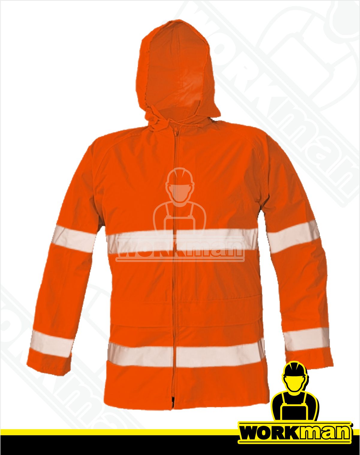 Nepremokavá reflexná bunda GORDON Červa