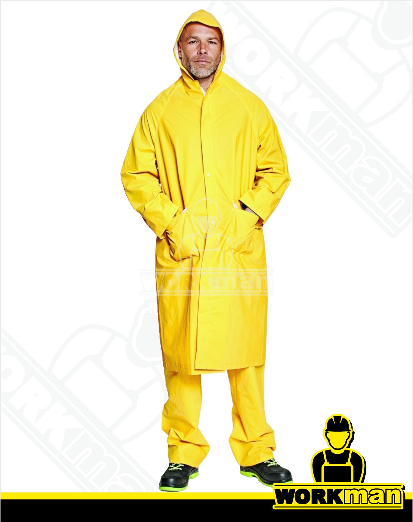 Ochranný nepremokavý plášť CETUS Červa