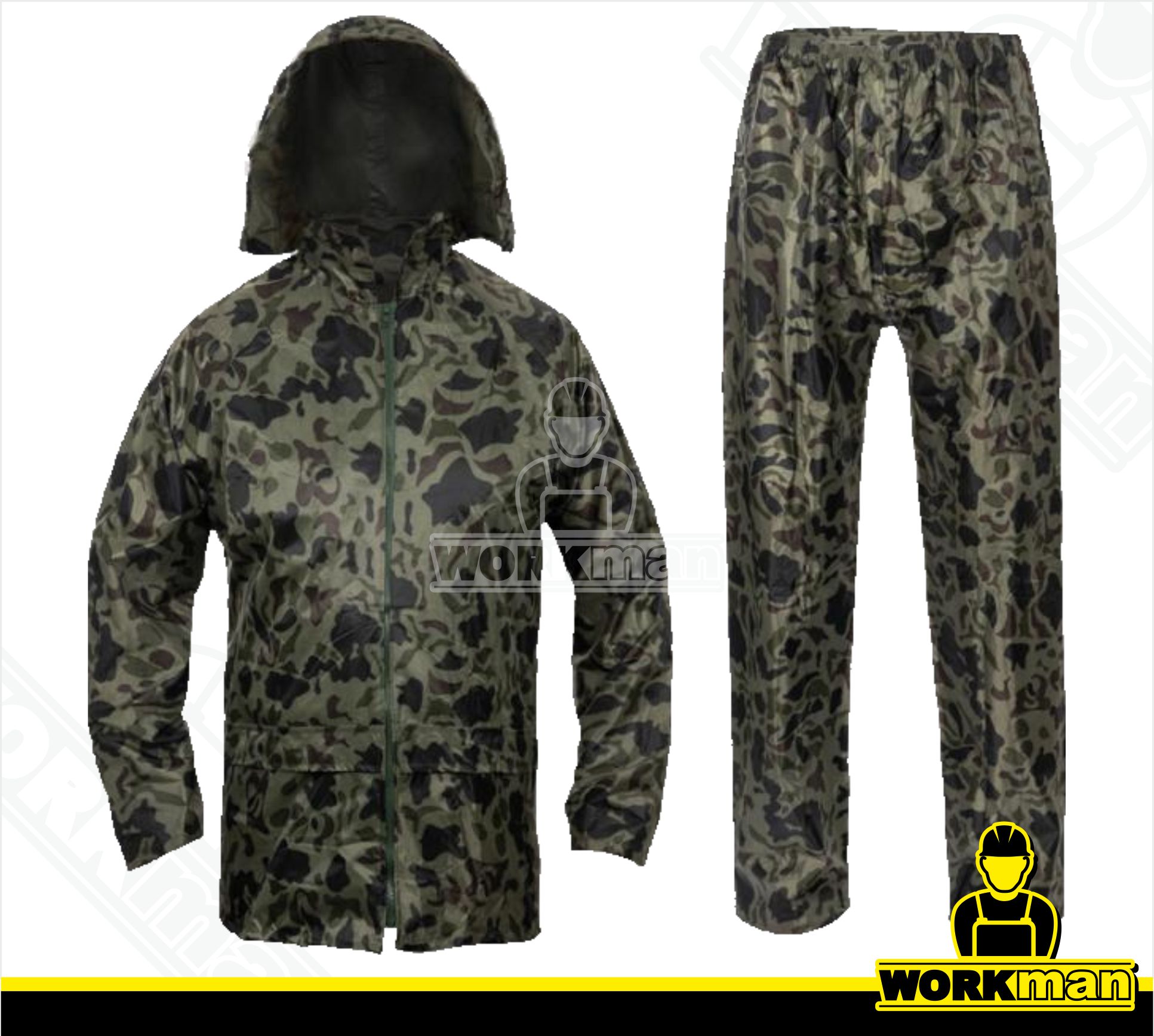 Nepremokavý maskáčový oblek CARINA Červa