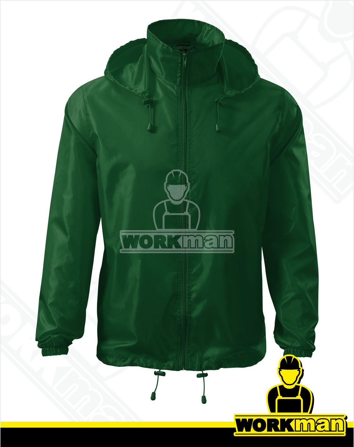 Unisex vetruodolná vetrovka WINDY Malfini fľaškovozelená