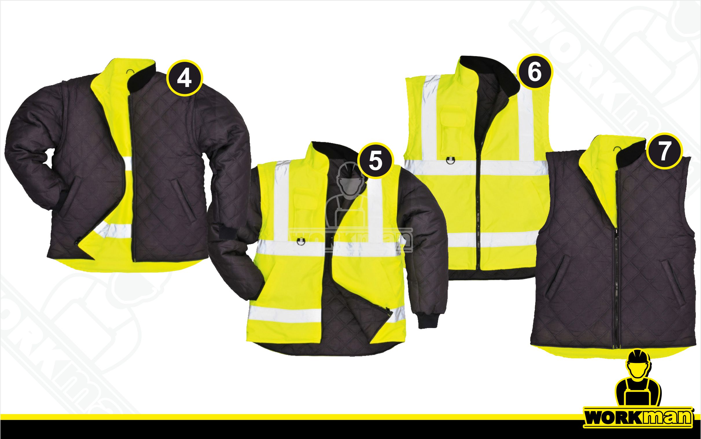 Reflexná bunda Hi-vis TRAFFIC S427 7v1 Portwest