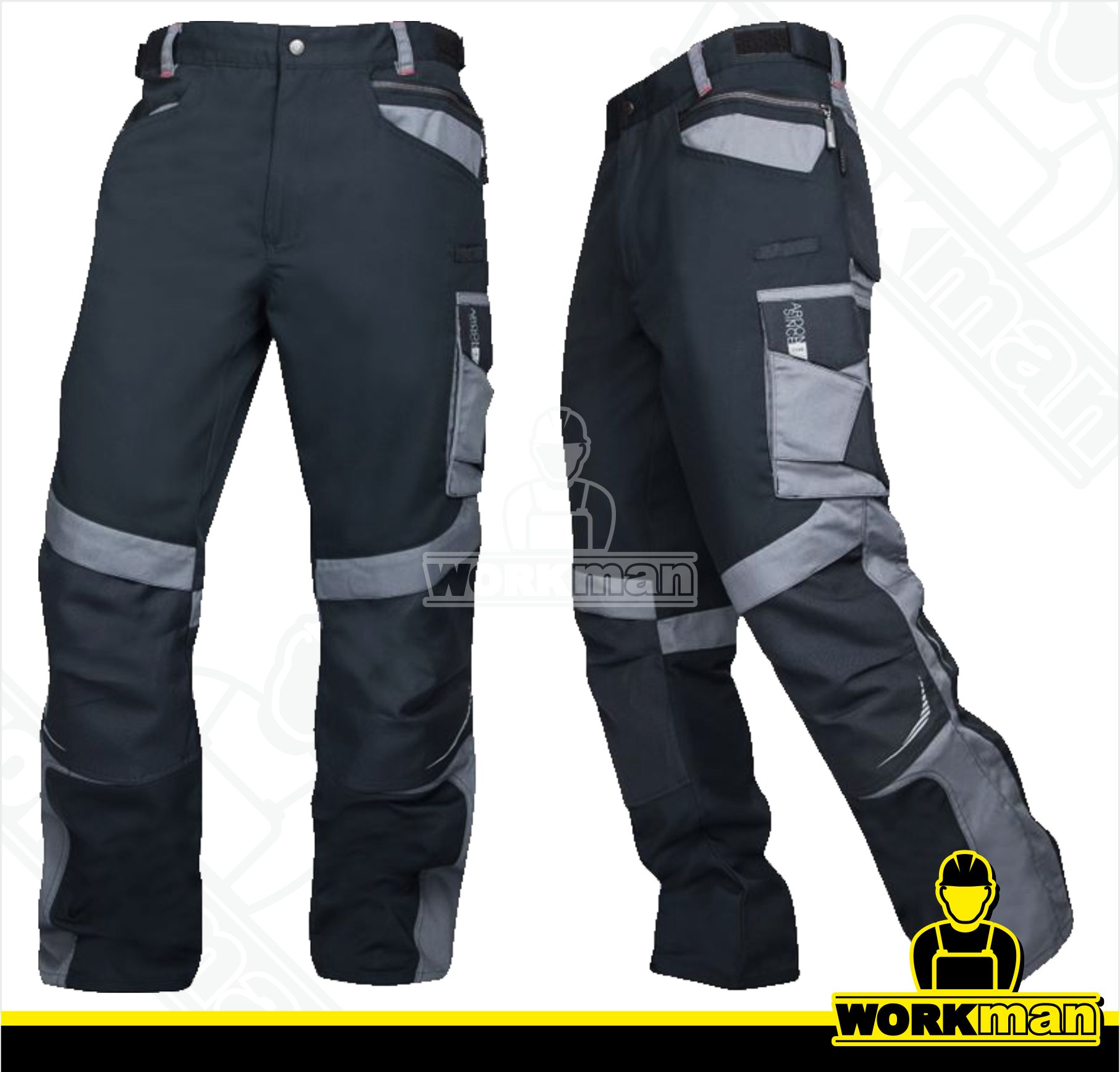 Montérkové nohavice R8ED 02 do pása Ardon