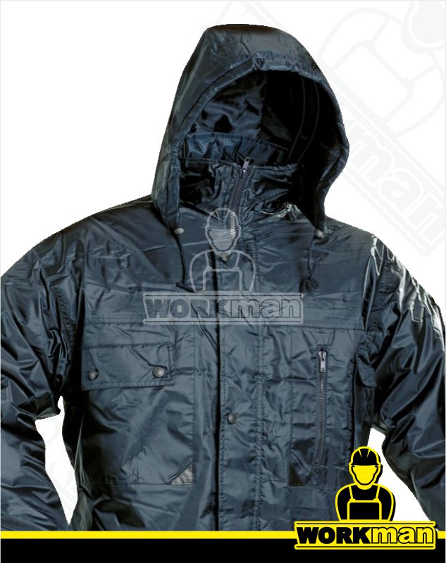 Zateplená nepremokavá bunda ATLAS Červa