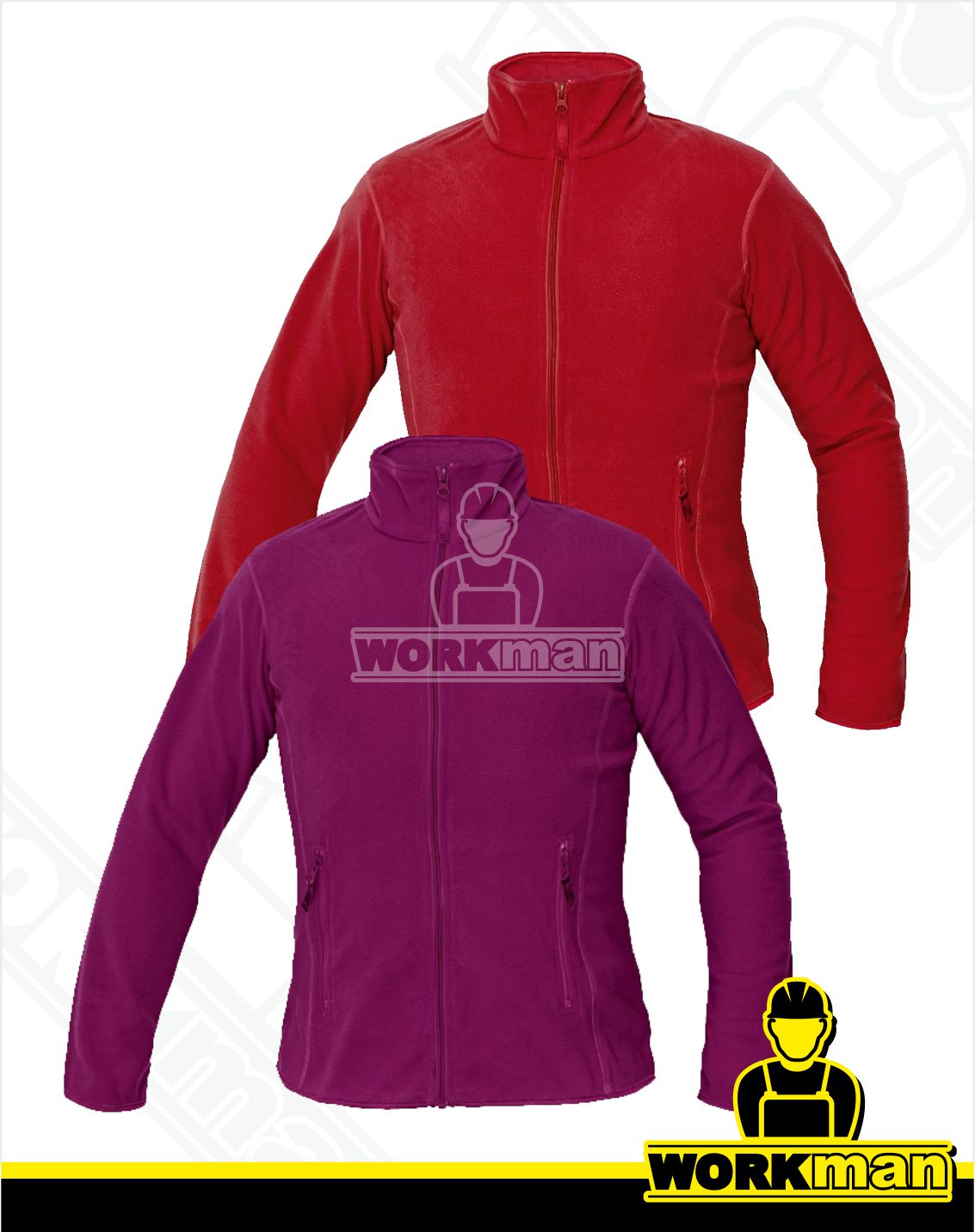 Dámska fleecová mikina GOMTI Červa