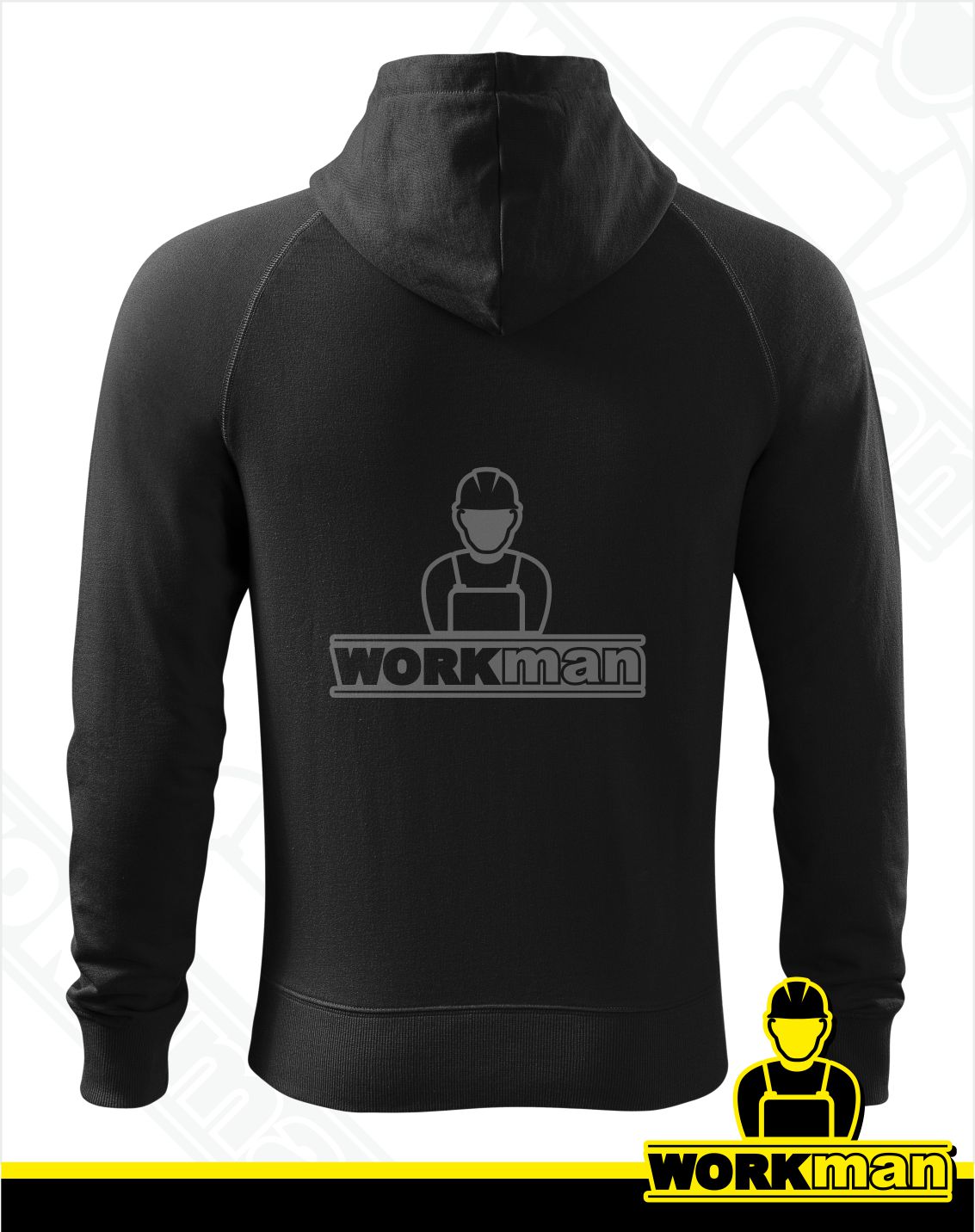 Pánska mikina VOYAGE Malfini Premium čierna