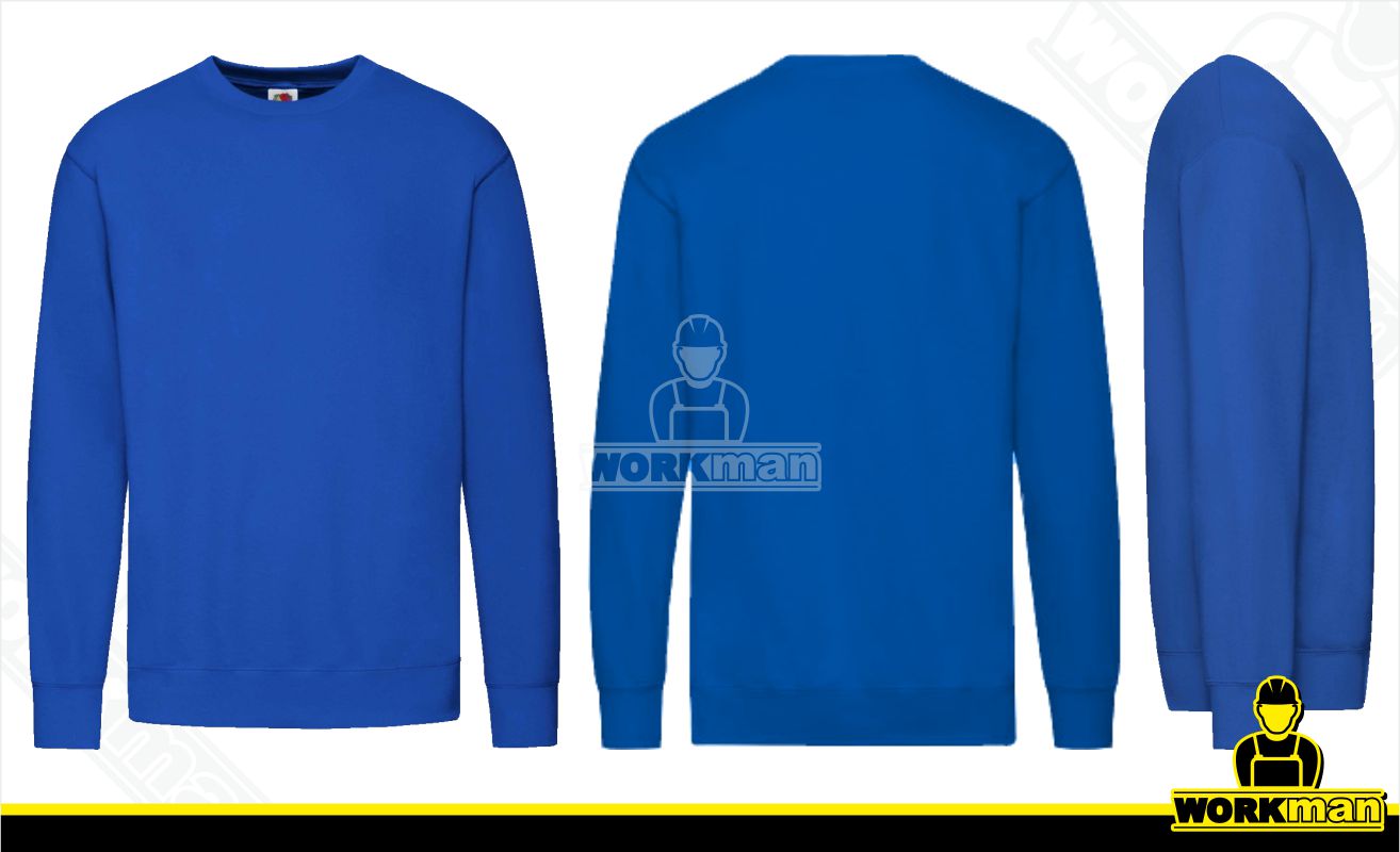 Pánska mikina LIGHTWEIGHT SET-IN SWEAT Fruit of the Loom