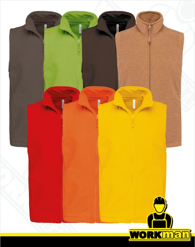 Pánská fleecová vesta LUCA Kariban :