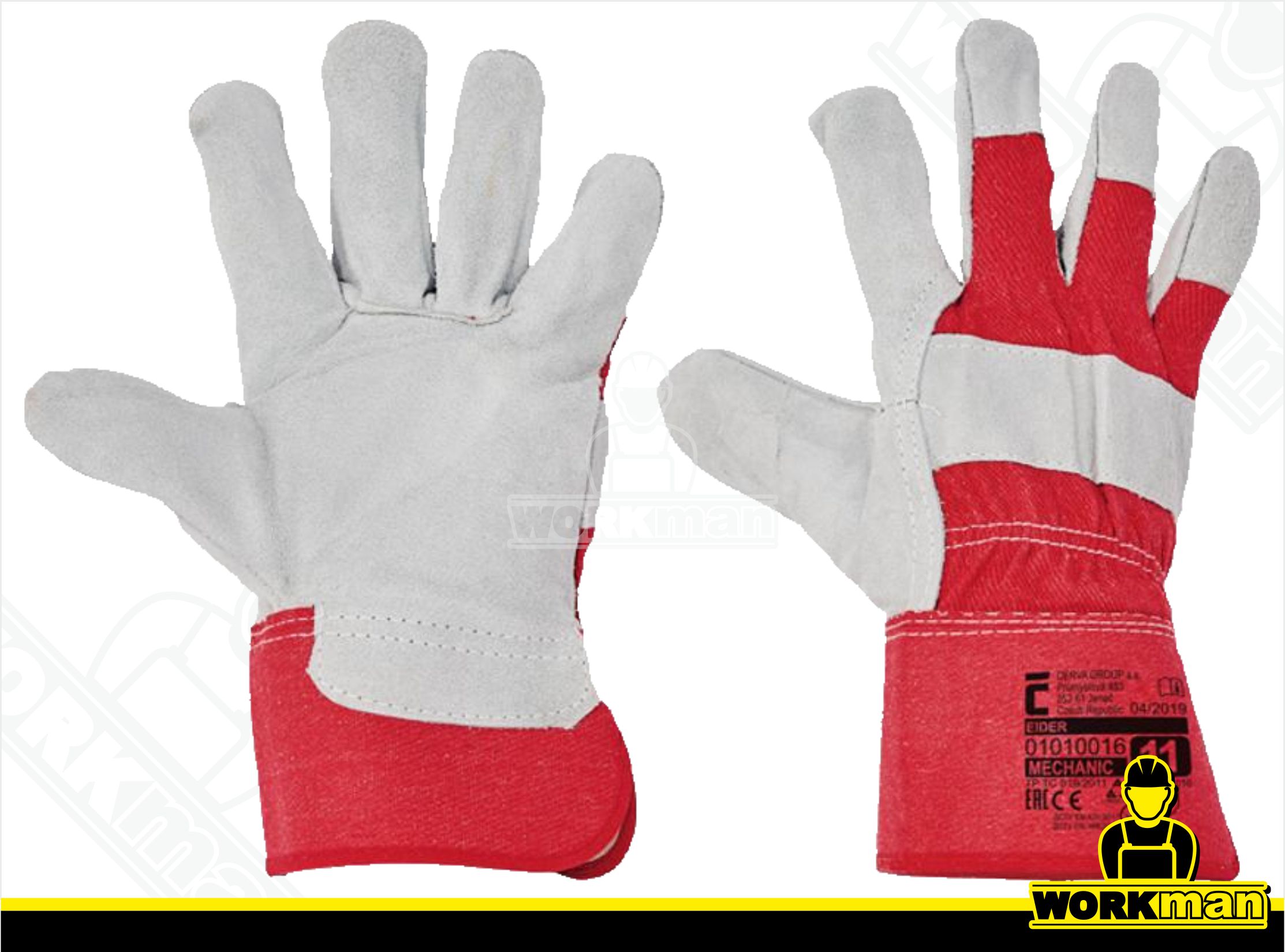 Kombinované pracovné rukavice EIDER Červa
