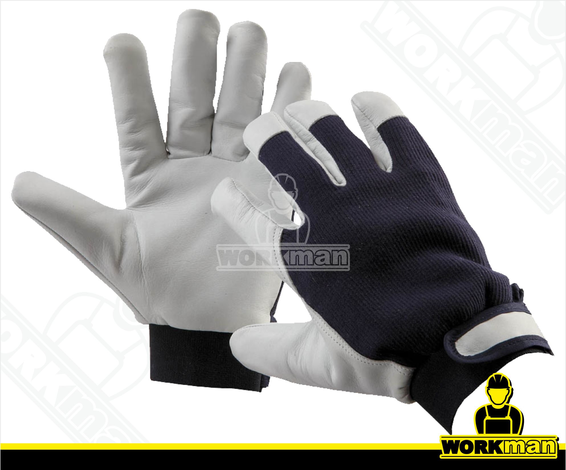 Zateplené kombinované rukavice PELICAN BLUE WINTER Červa