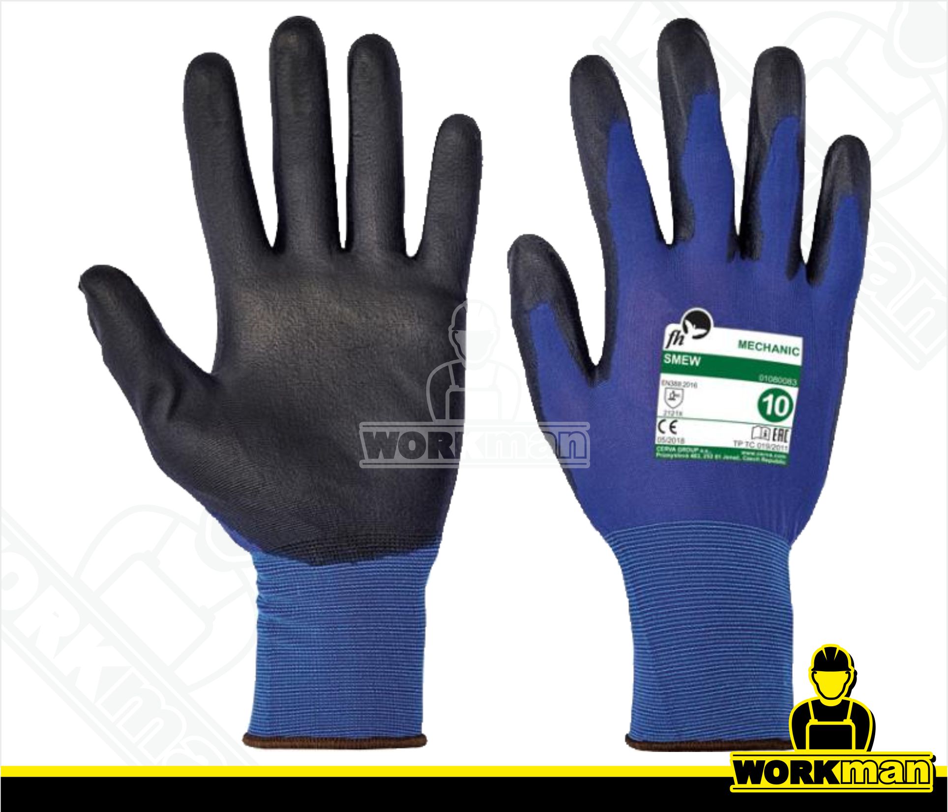 Povrstvené rukavice SMEW Červa