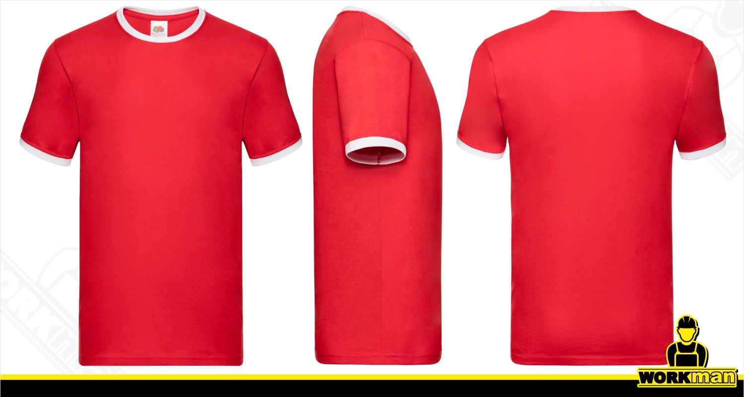 Pánske tričko RINGER T Fruit of the Loom