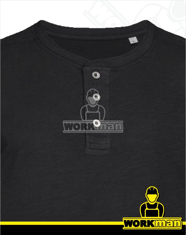 Pánske tričko s gombíkmi SHAWN HENLEY Stedman