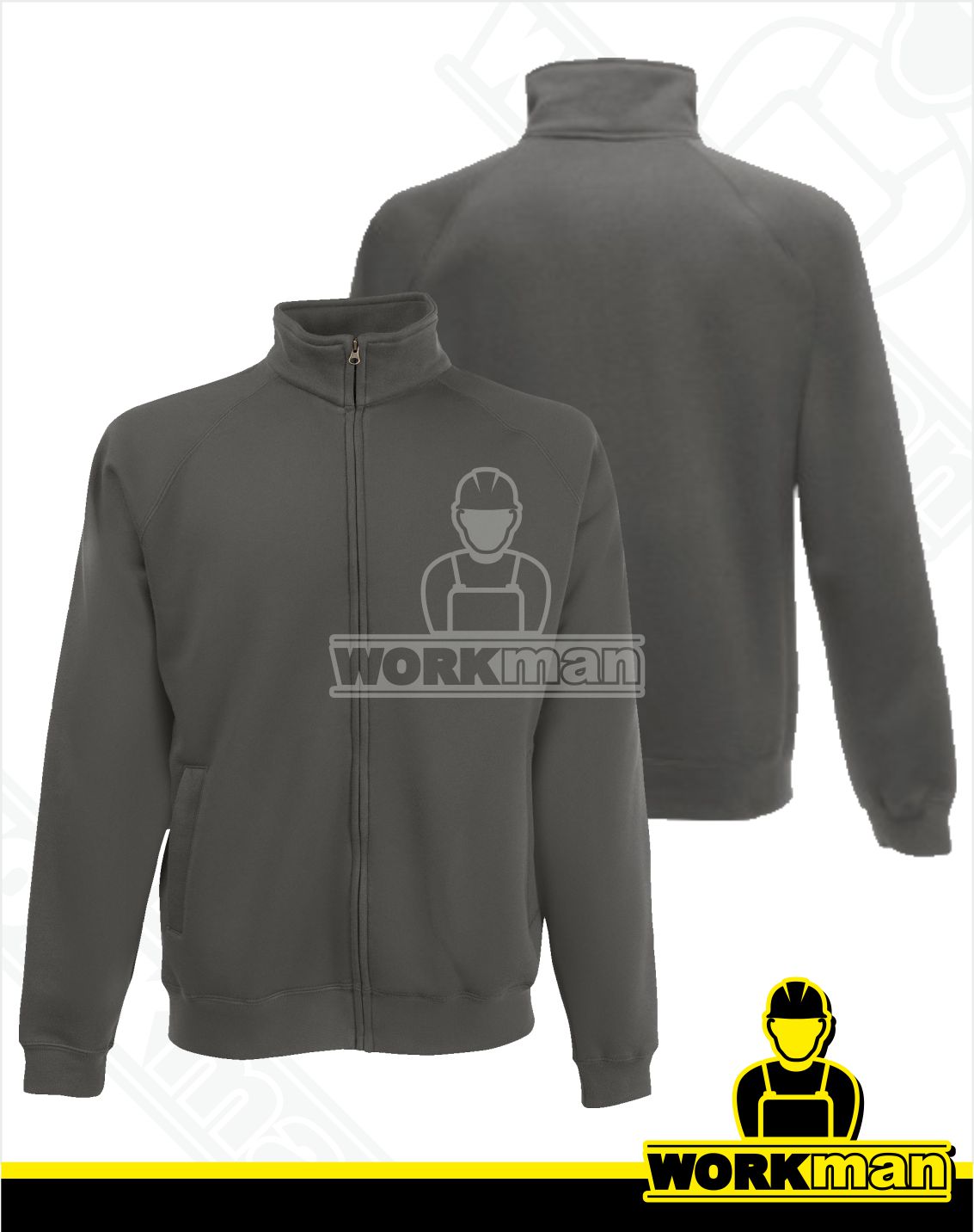 Pánska mikina PREMIUM SWEAT JACKET Fruit of the Loom