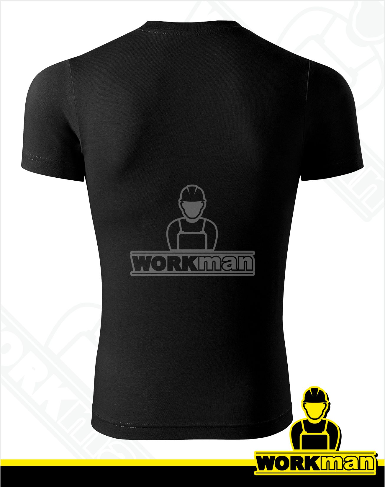 Unisex tričko PAINT Piccolio čierna :