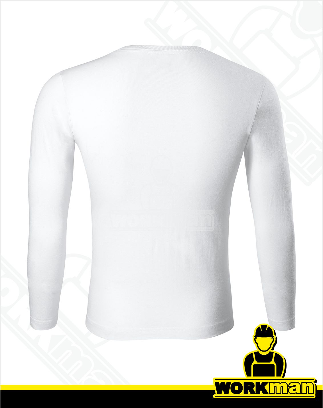 Unisex tričko PROGRESS LS Piccolio biela