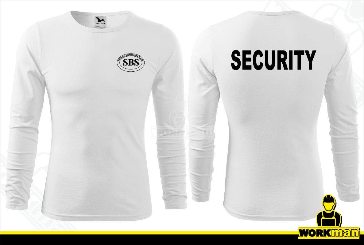 Tričko dlhý rukáv SBS-SECURITY 160g