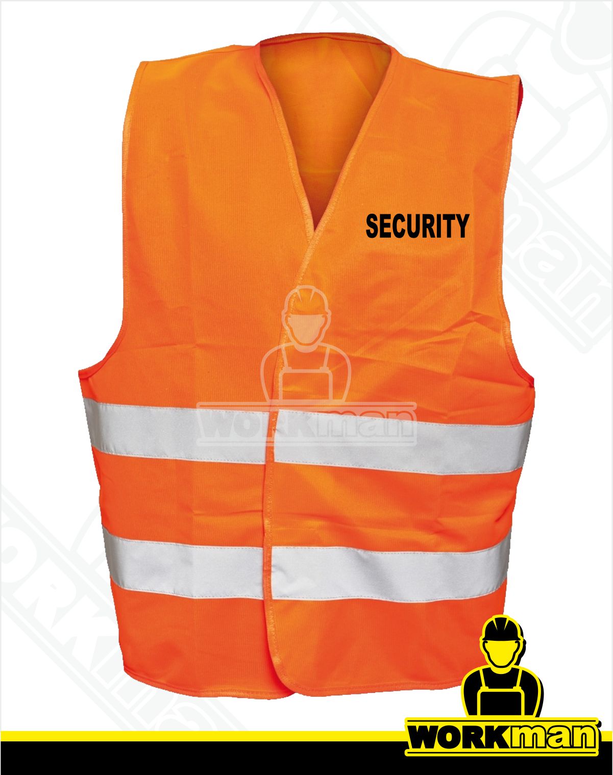 Reflexná vesta UNI SECURITY Červa