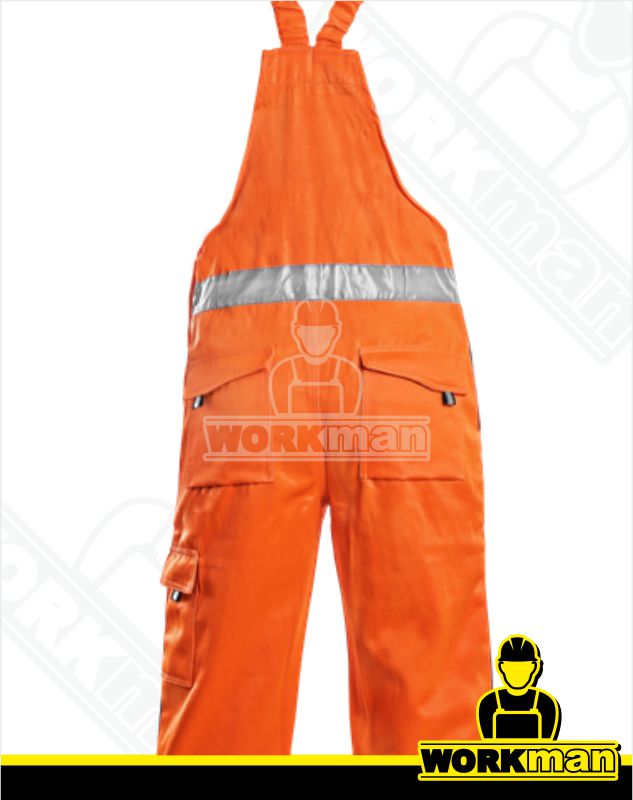 Reflexné montérkové nohavice NORWICH s náprsenkou Cxs